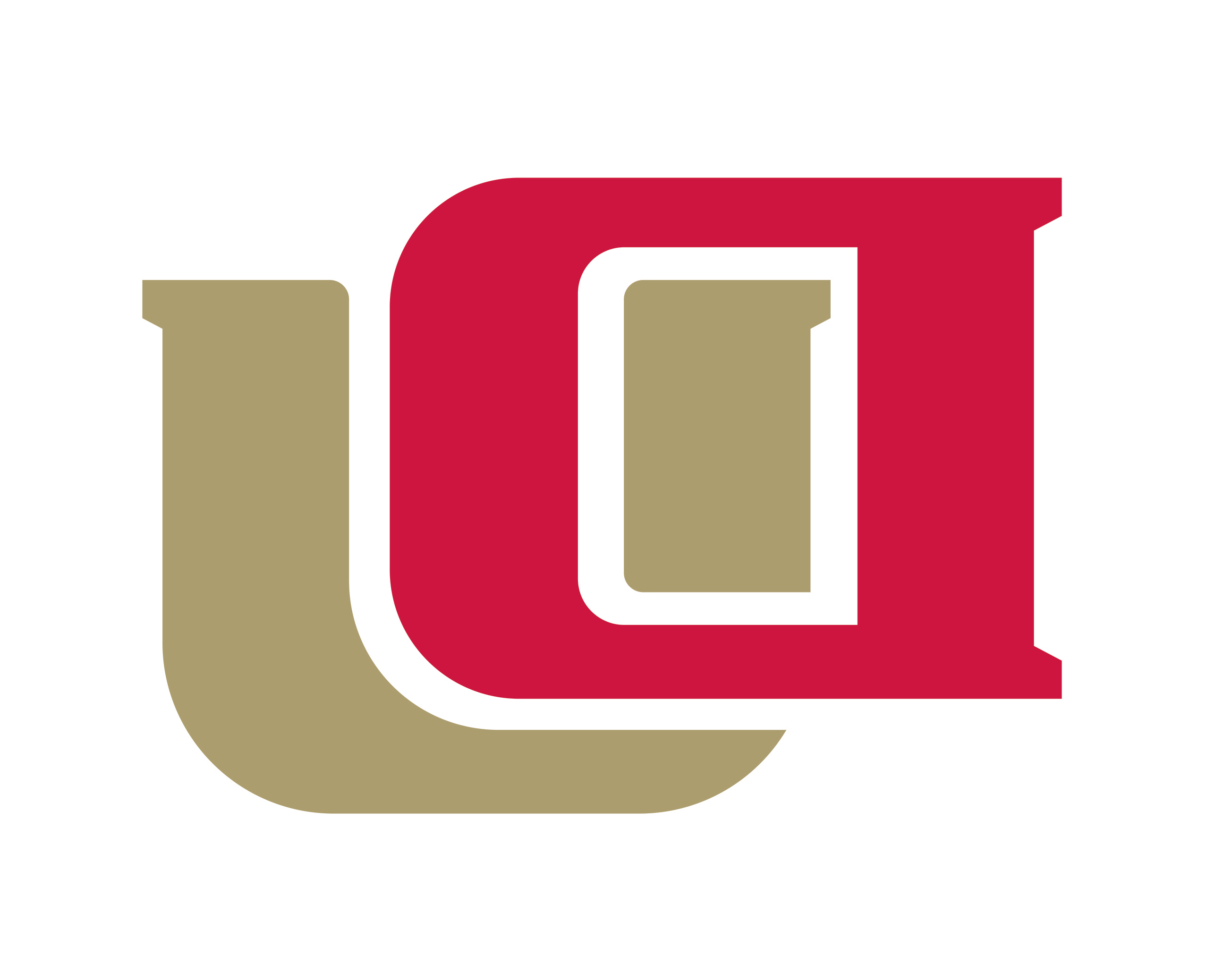 University of Denver interlocking D 和 U logo